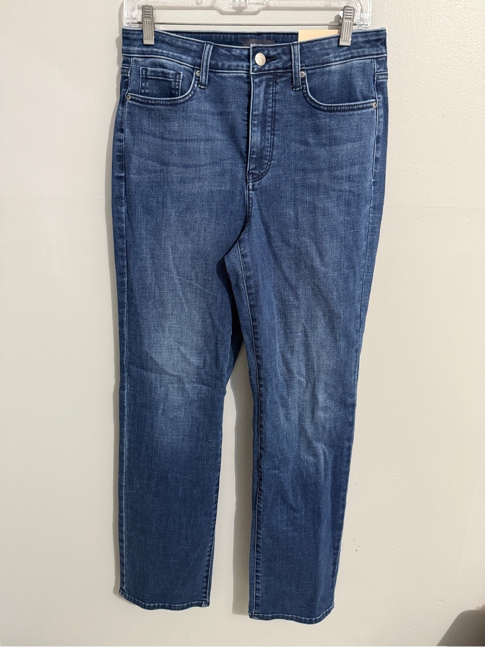 NYDJ Jeans Womens 6 Relaxed Straight Modest Casual Stretch Comfort New versatile